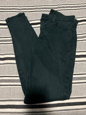 J Brand Women's Dark Green Skinny Jeans